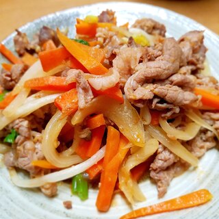 豚肉と大根の炒め物